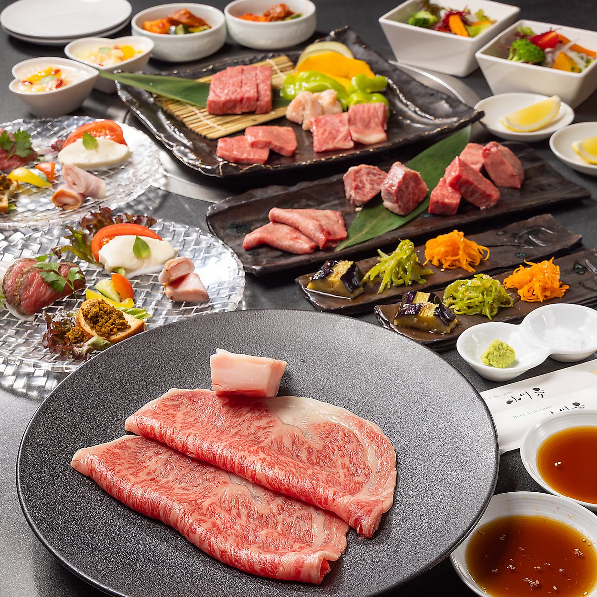 オーナーが厳選した上質黒毛和牛等を、常にお楽しみいただけます