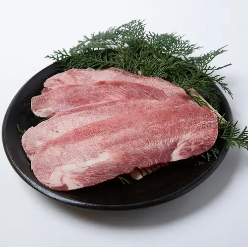 特上タンの焼きしゃぶ