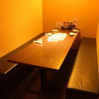 The private table room is also suitable for sudden drinking parties ◎