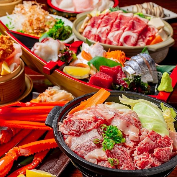 Great value for money! Banquet courses are available from 3,000 to 6,500 yen to suit the tastes of all customers!