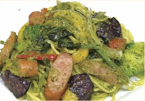 Genovese with 5 Kinds of Sausage and Colorful Vegetables
