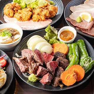 【2H飲み放題付き】お肉だよ!満喫コース◆5000円(税込)