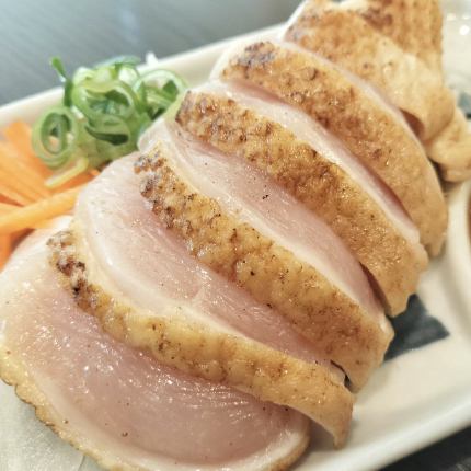 宮崎名物 鶏むね肉の刺身
