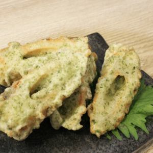 ちくわの磯部揚げ