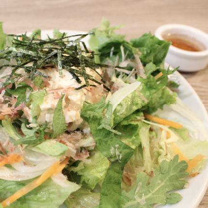 ヘルシー豆腐サラダ