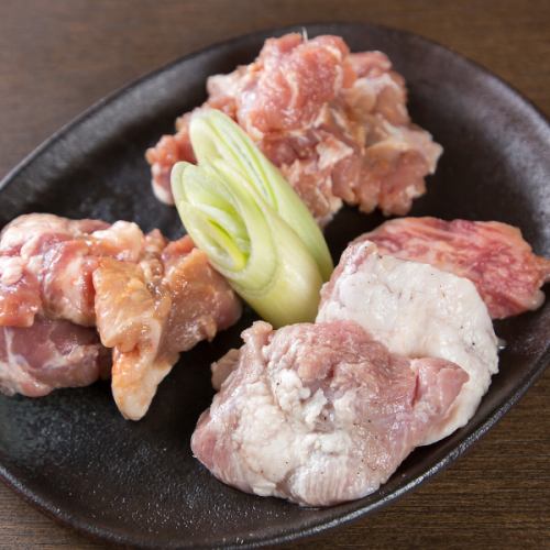 赤身肉 3点盛り