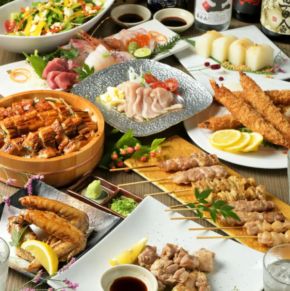 歓迎会や各種ご宴会におすすめ！お得な飲み放題付きコースをご用意◎