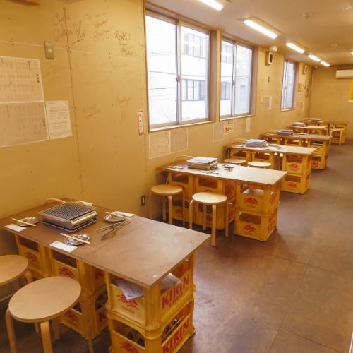 2階は最大40名収容可能なスペースがあり、少人数から大規模宴会まで目的に応じてご利用いただけます◎