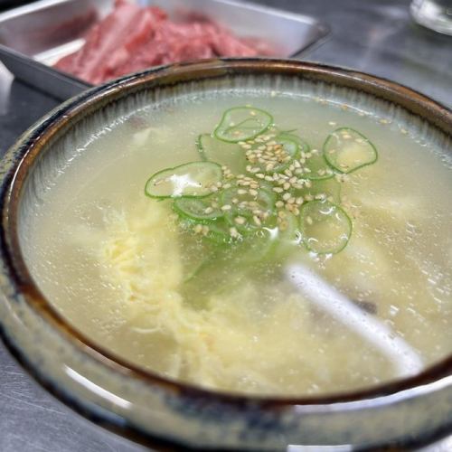 Egg soup