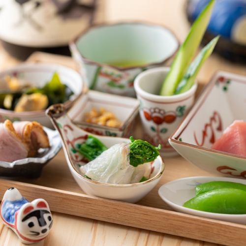 アテの盛り合わせ