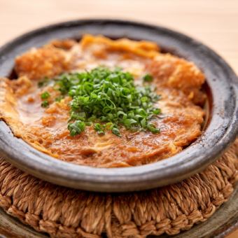 国産豚でかつとじ