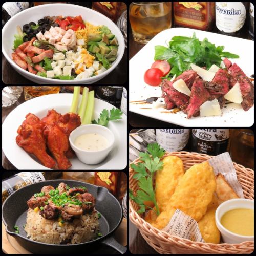 Enjoy meat dishes with selected alcohol ◎