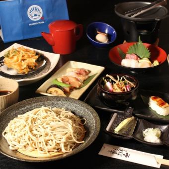 [Specialty store bread souvenir included] Soba Kaiseki course, 8 dishes, 5,000 yen (tax included)