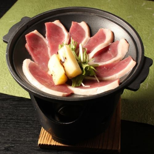 Duck loin teppanyaki